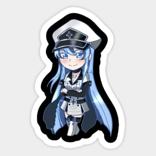 Esdeath Akame Ga Kill Sticker